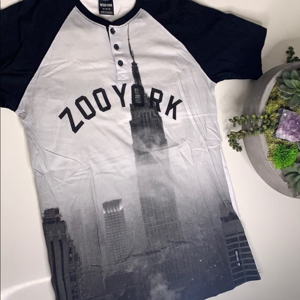 Zoo York Empire State Building graphic T-Shirt Short sleeve medium - Picture 6 of 10